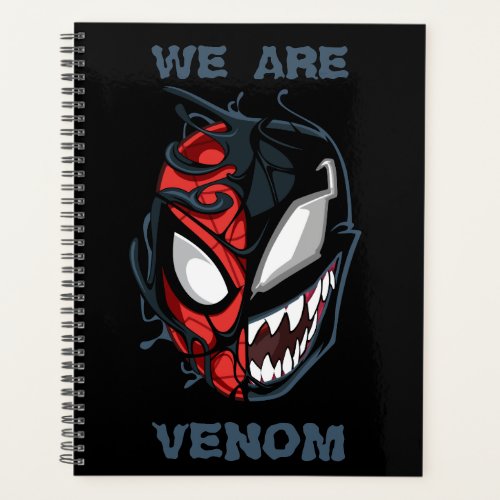 Dual Spider_Man Peter Parker  Venom Head Planner