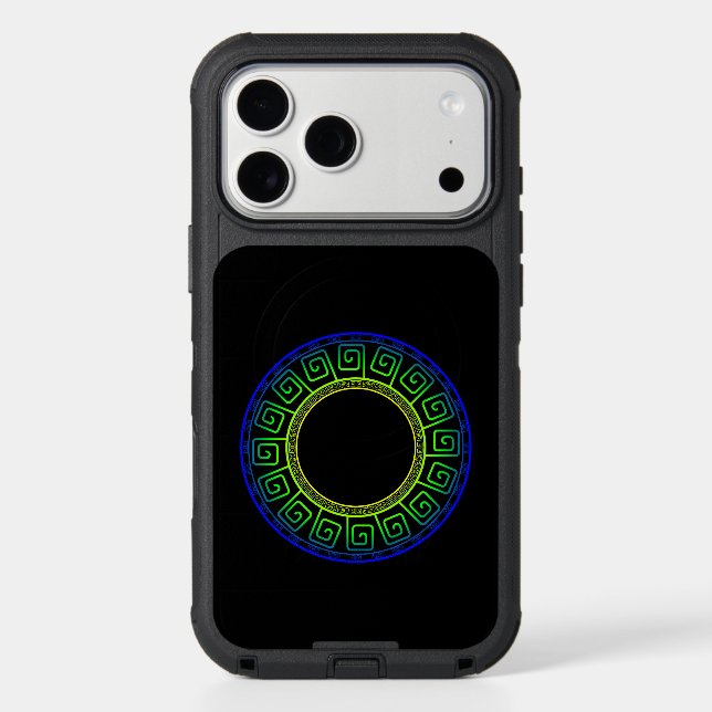 Dual Spiral Key Otterbox iPhone Case (Back)