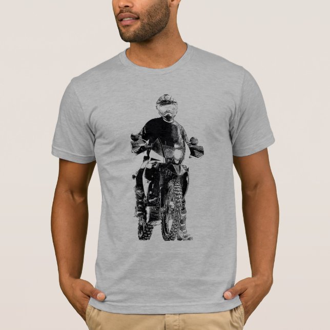 Dual sport motorcycle Shirt (Front)