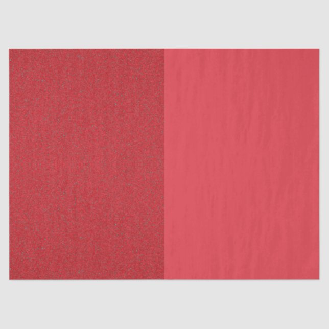 Dual-Texture Tomato Red Tissue Paper – Customize (Front)
