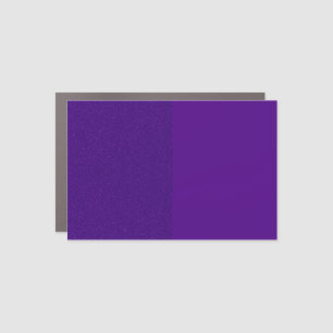 Dual‑Tone Glitter Purple Car Magnet Template