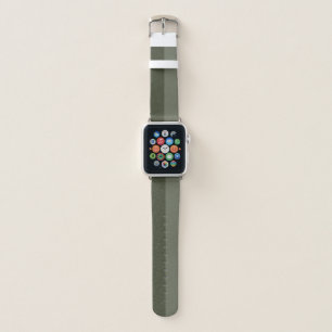 Dual-Tone Moss Green Apple Watch Band – Customize