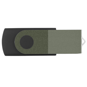 Dual-Tone Moss Green Noise USB Drive – Customize