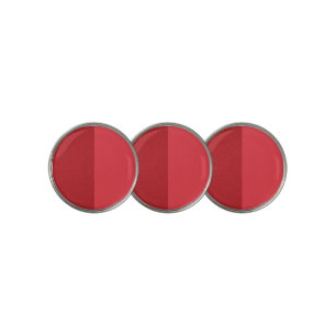 Dual-Tone Tomato Red Noise Golf Markers (Custom)