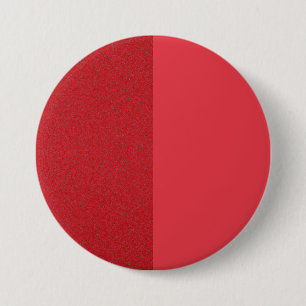 Dual-Tone Tomato Red Pin-Back Button – Customize