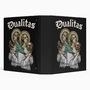 Dualitas - Gothic Design 3 Ring Binder