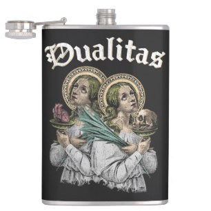 Dualitas - Gothic Design Flask