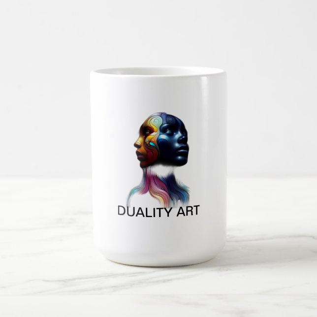 Duality Art Coffee Mug (Center)