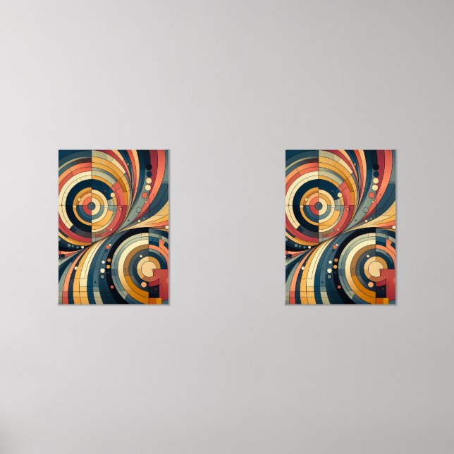Duality - Bauhaus - Poster Wall Art Sets (Front)