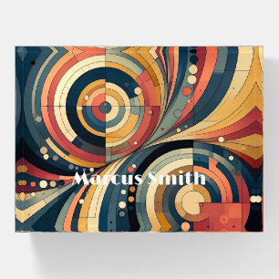 Duality Bauhaus Style Customizable Paperweight