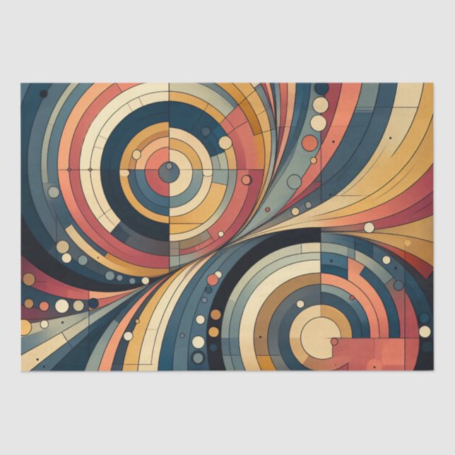 Duality - Bauhaus - Tissue Wrapping Paper (Front)