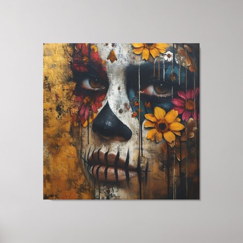 Duality in Bloom Canvas Print