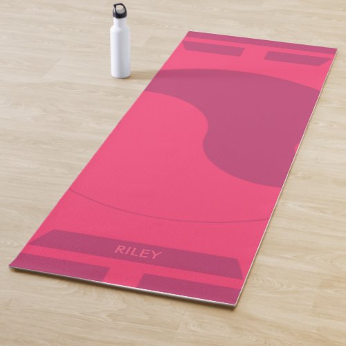 Duality  Reds Personalized Yoga Mat