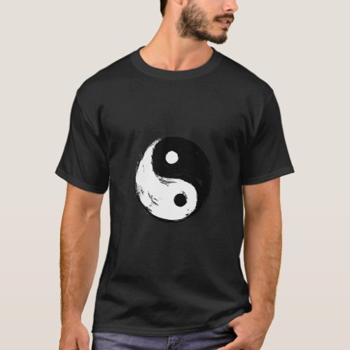 Duality Tee cute funny yin and yang  T_Shirt