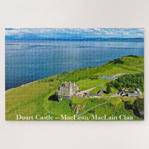 Duart Castle  MacLeanMacLain Clan Jigsaw Puzzle