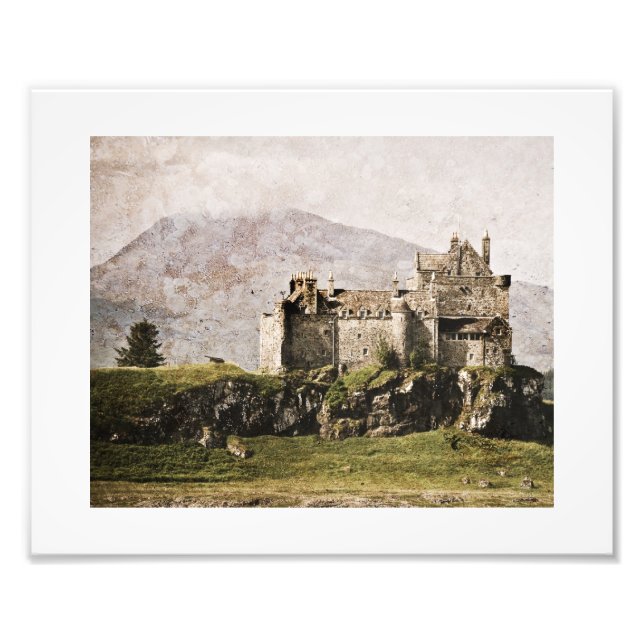 Duart Castle Photo Print (Front)