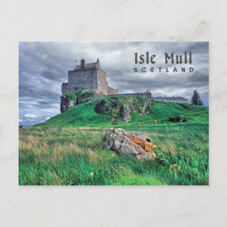 Duart castle postcard