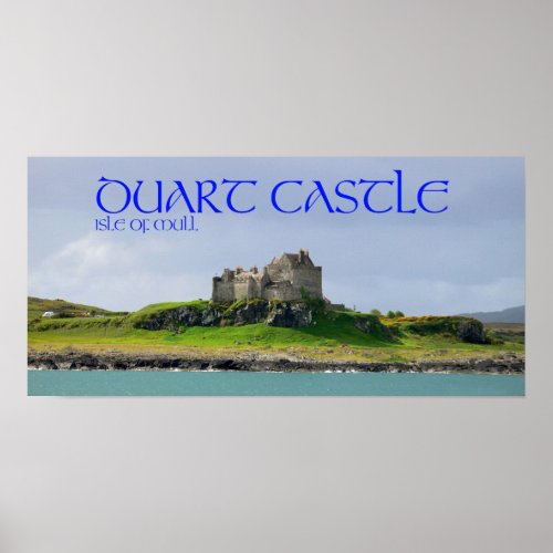 duart castle poster