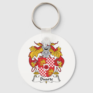 Duarte Family Crest Keychain