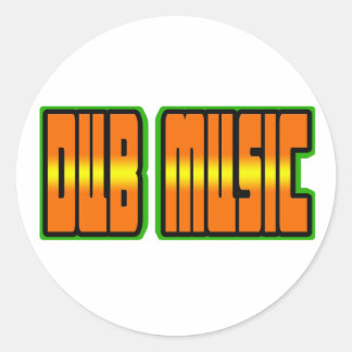 DUB CLASSIC ROUND STICKER