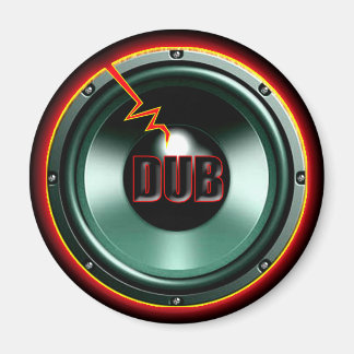 DUB RED HOT WOOFER t-shirts Magnet