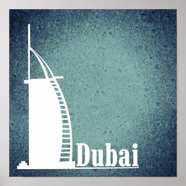 Dubai Burj Al Arab  Building  Poster (Front)