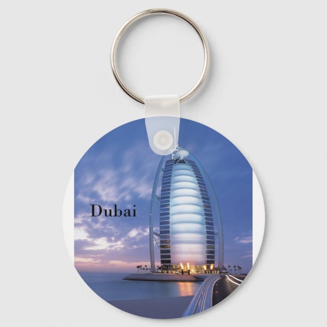 Dubai Burj Al Arab Hotel (by St.K. Keychain (Front)