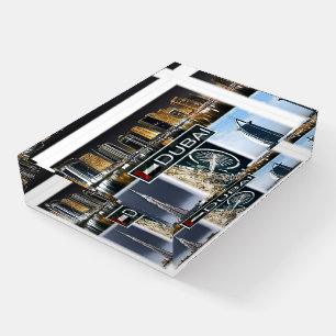 Dubai - Burj Khalifa - marina tower - Paperweight