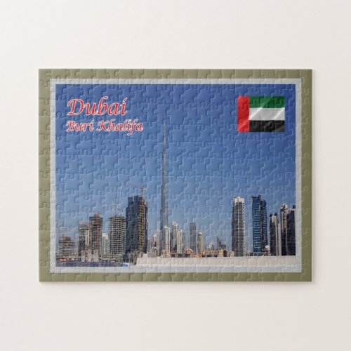 Dubai _ Burj Khalifa _ The tallest skyscraper _ Jigsaw Puzzle