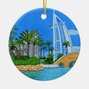 Dubai  ceramic ornament