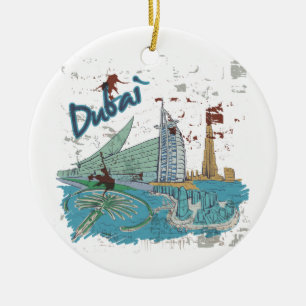 Dubai Ceramic Ornament