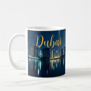 Dubai City Coffee Mug Travel Souvenir