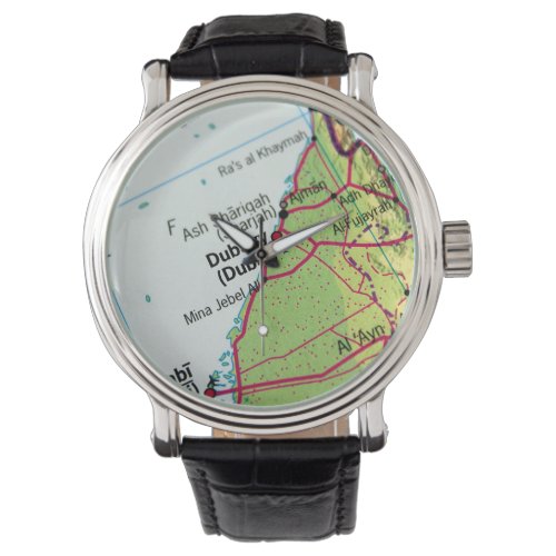 Dubai City Map Watch