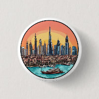 🏙️ Dubai City Skyline Modern Travel Design