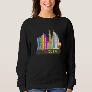 Dubai City UAE souvenir for men women 7 Sweatshirt