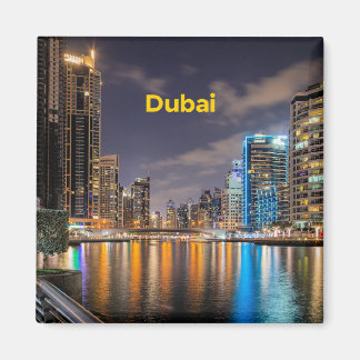 Dubai Cityscape Magnet