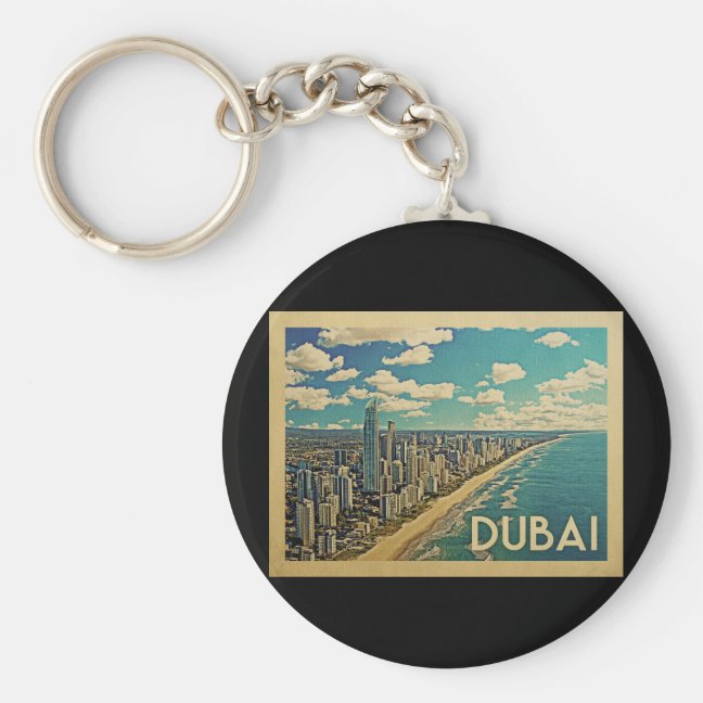Dubai Coast Keychain