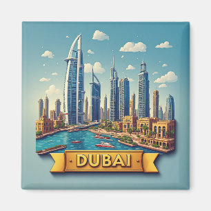 🧲 Dubai Favorite Vacation Destination Memory 🌅 Magnet