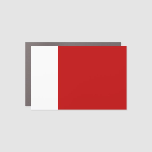 Dubai Flag Car Magnet (Front)