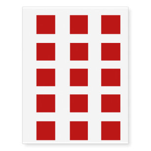 Dubai Flag Temporary Tattoos