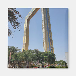 Dubai Frame building which located in Zabeel Park  Magnet