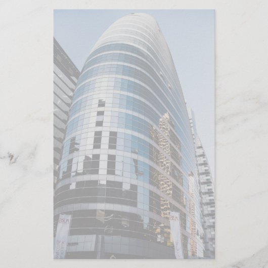 Dubai glass skyscraper (Front)