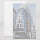 Dubai glass skyscraper (Front/Back)