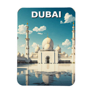 Dubai Grand Mosque UAE Travel Magnet