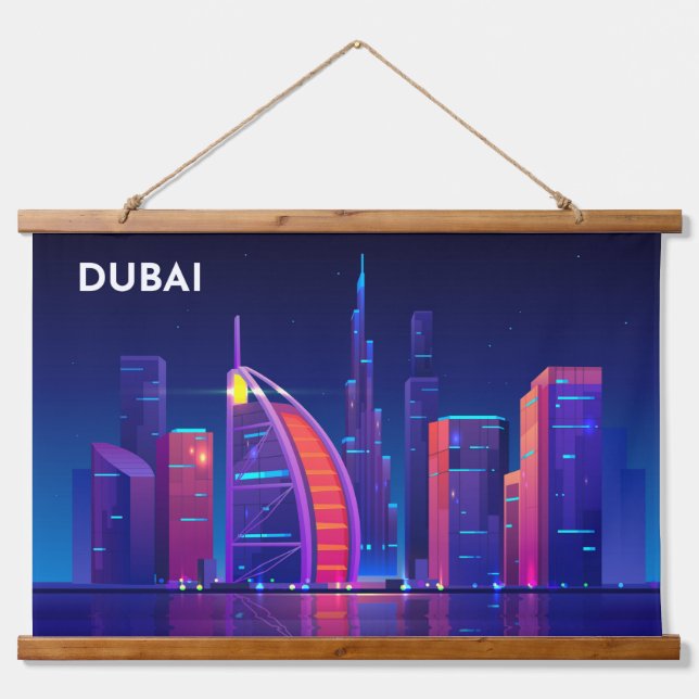 Dubai Hanging Tapestry (Front)