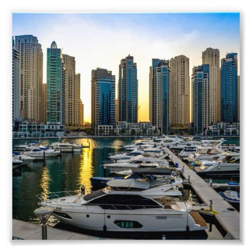 Dubai High_rise Buildings of Dubai Photo Print