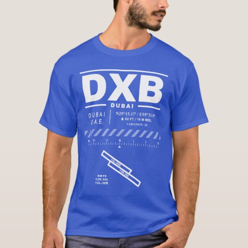 Dubai International Airport DXB T_Shirt