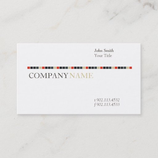 Customizable Dubai iv business card