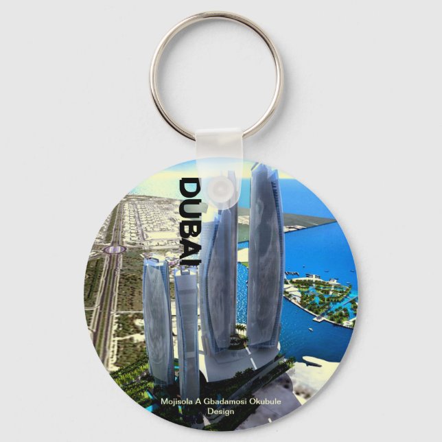 DUBAI Keychain MOJISOLA A GBADAMOSI OKUBULE (Front)