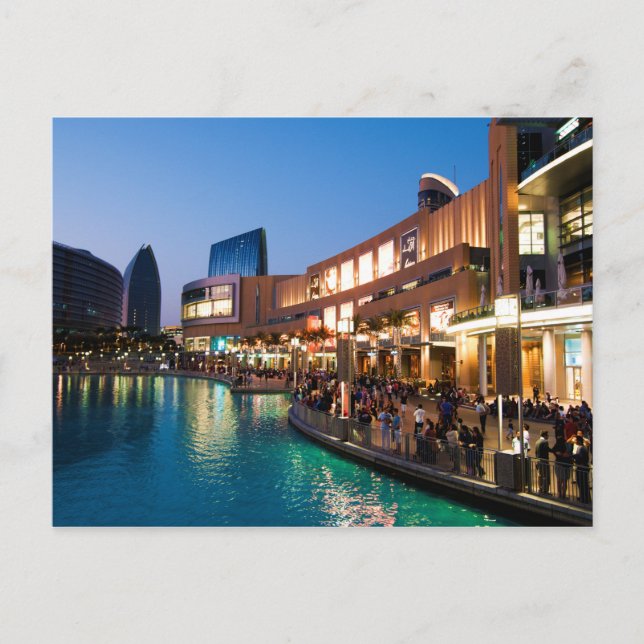 Dubai Mall, Dubai, United Arab Emirates Postcard (Front)